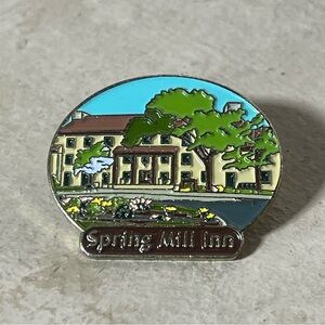 Vintage Spring Mill Inn Lapel Pin